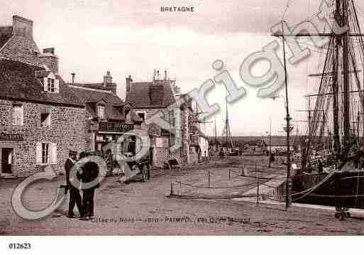 Ville de PAIMPOL, carte postale ancienne