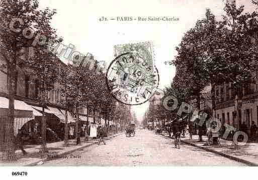 Ville de PARIS15, carte postale ancienne