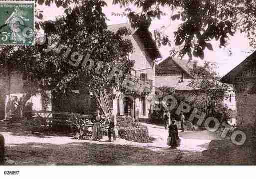 Ville de PERSJUSSY, carte postale ancienne