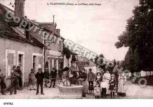 Ville de PLAIMPIEDGIVAUDINS, carte postale ancienne