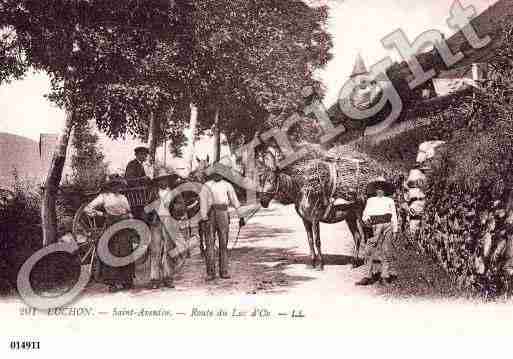 Ville de SAINTAVENTIN, carte postale ancienne