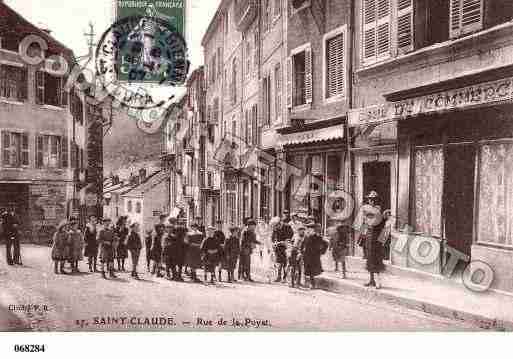 Ville de SAINTCLAUDE, carte postale ancienne