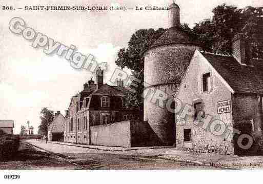 Ville de SAINTFIRMINSURLOIRE, carte postale ancienne