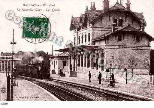 Ville de SAINTOUEN, carte postale ancienne