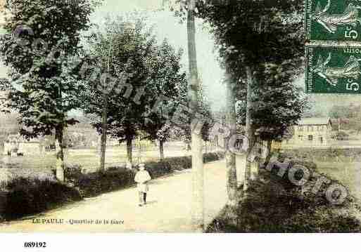 Ville de SAINTPAER, carte postale ancienne