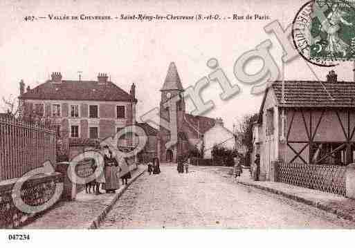 Ville de SAINTREMYLESCHEVREUSE, carte postale ancienne