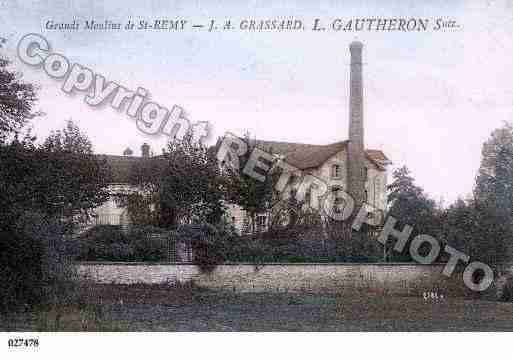 Ville de SAINTREMY, carte postale ancienne