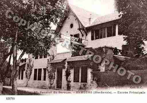 Ville de SAMOENS, carte postale ancienne