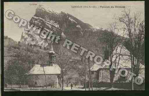 Ville de SAMOENS, carte postale ancienne