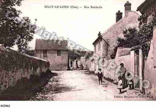 Ville de SILLYLELONG, carte postale ancienne