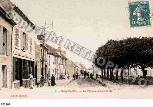 Ville de SILLYLELONG, carte postale ancienne