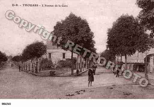 Ville de THOUARS, carte postale ancienne