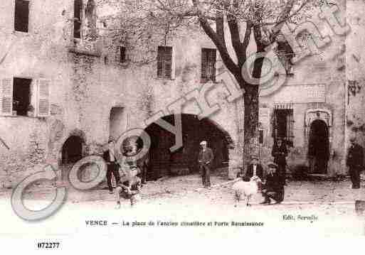 Ville de VENCE, carte postale ancienne