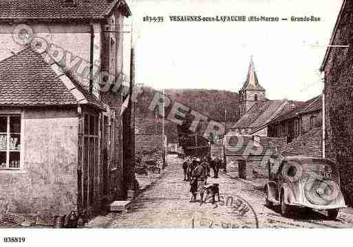 Ville de VESAIGNESSOUSLAFAUCHE, carte postale ancienne