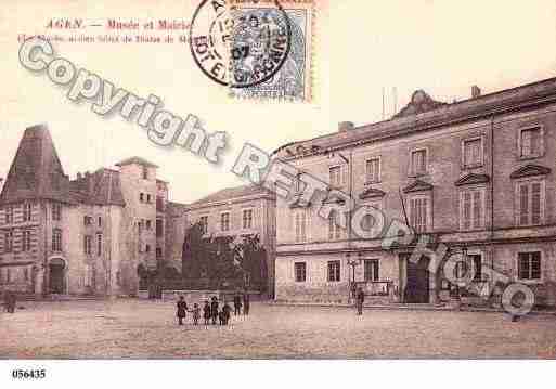 Ville de AGEN, carte postale ancienne