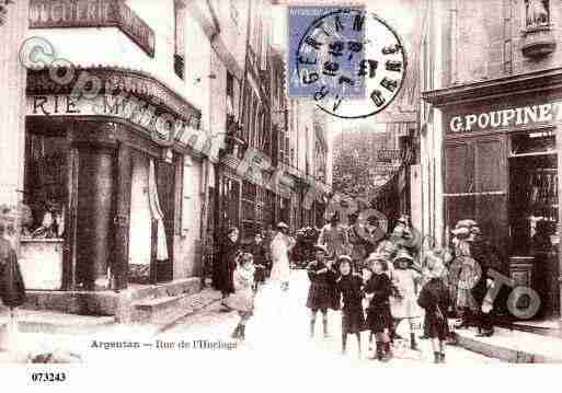 Ville de ARGENTAN, carte postale ancienne