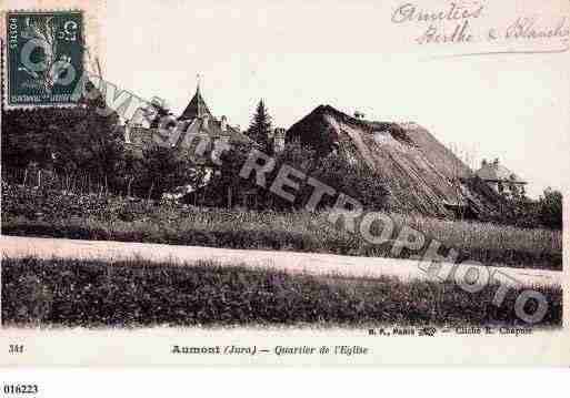 Ville de AUMONT, carte postale ancienne