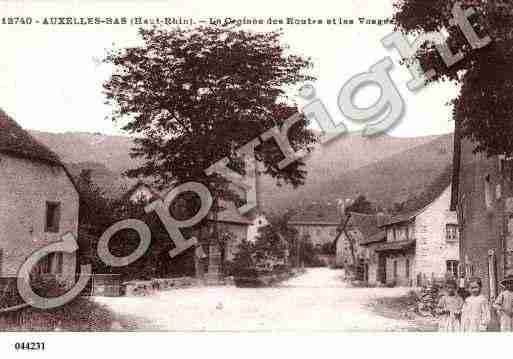 Ville de AUXELLESBAS, carte postale ancienne