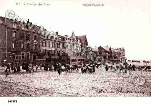 Ville de BERCK, carte postale ancienne