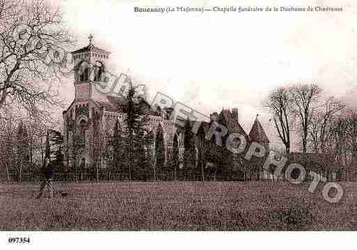 Ville de BOUESSAY, carte postale ancienne