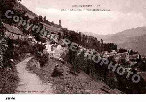 Ville de CAZARILLASPENES, carte postale ancienne