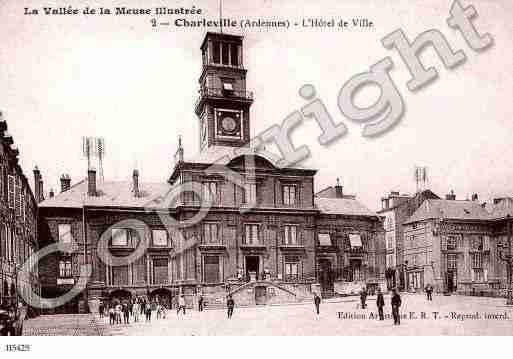 Ville de CHARLEVILLEMEZIERES, carte postale ancienne