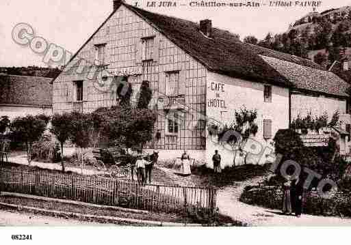 Ville de CHATILLON, carte postale ancienne