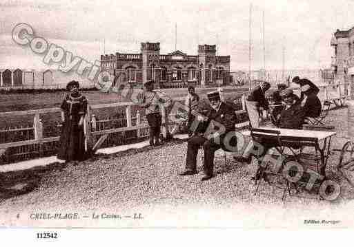 Ville de CRIELSURMER, carte postale ancienne