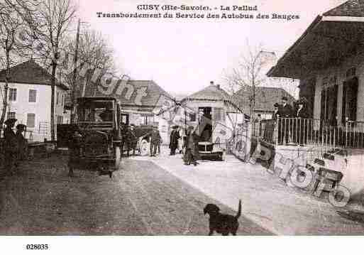 Ville de CUSY, carte postale ancienne