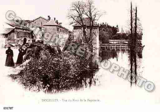 Ville de DOCELLES, carte postale ancienne