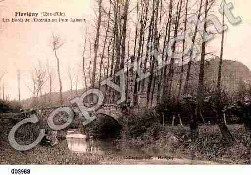 Ville de FLAVIGNYSUROZERAIN, carte postale ancienne