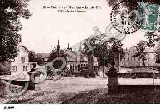 Ville de JAMBVILLE, carte postale ancienne