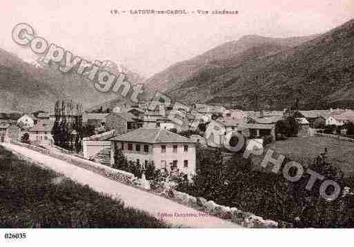 Ville de LATOURDECAROL, carte postale ancienne