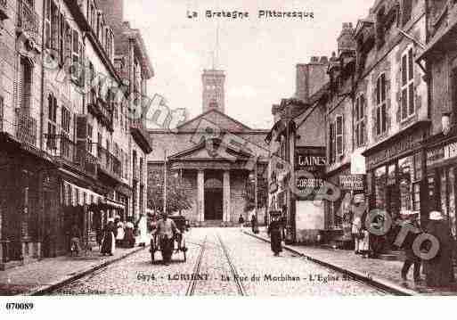 Ville de LORIENT, carte postale ancienne