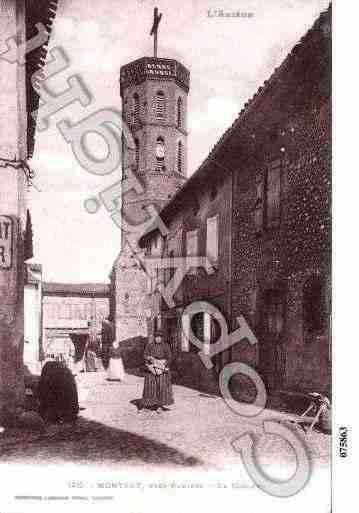 Ville de MONTAUT, carte postale ancienne