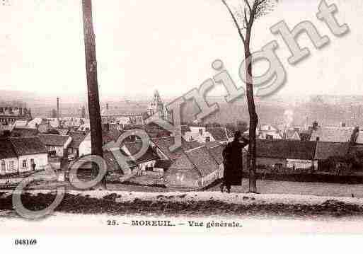 Ville de MOREUIL, carte postale ancienne