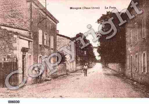 Ville de MOUGON, carte postale ancienne