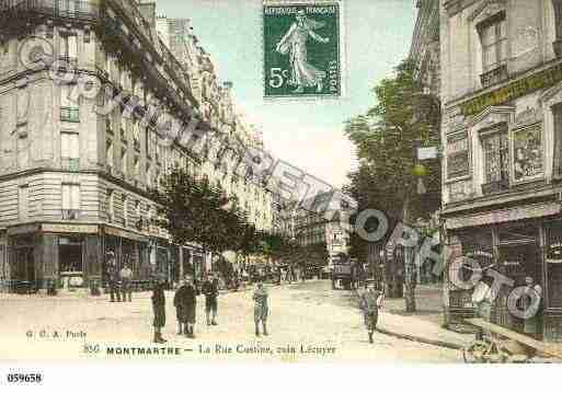 Ville de PARIS18, carte postale ancienne