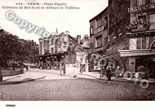 Ville de PARIS9, carte postale ancienne