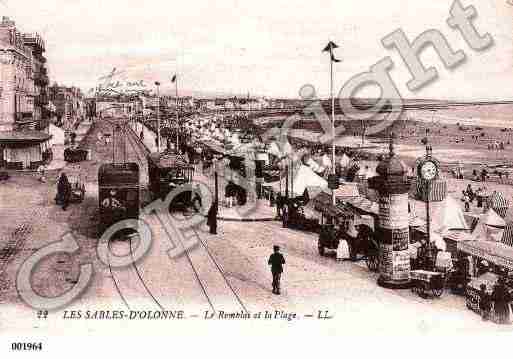 Ville de SABLESD'OLONNE(LES), carte postale ancienne