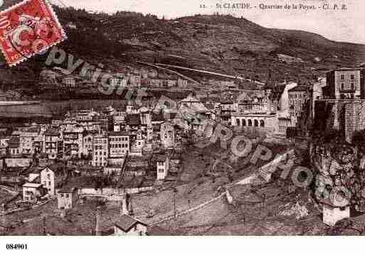 Ville de SAINTCLAUDE, carte postale ancienne