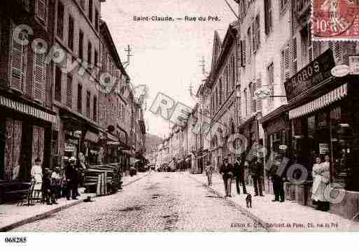 Ville de SAINTCLAUDE, carte postale ancienne