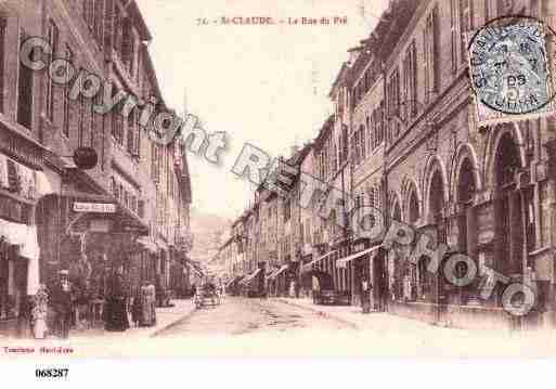 Ville de SAINTCLAUDE, carte postale ancienne