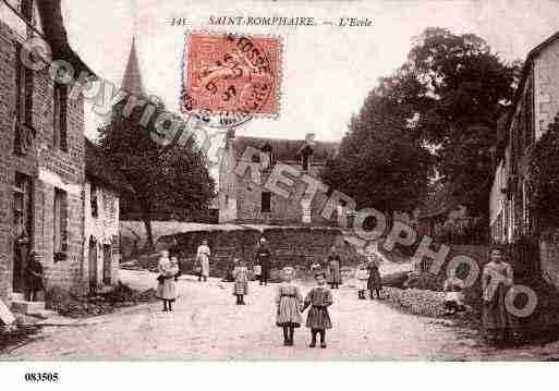 Ville de SAINTROMPHAIRE, carte postale ancienne