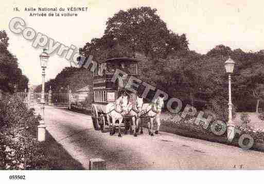 Ville de VESINET(LE), carte postale ancienne