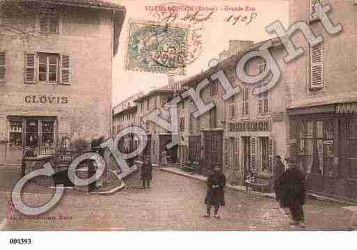 Ville de VILLIEMORGON, carte postale ancienne