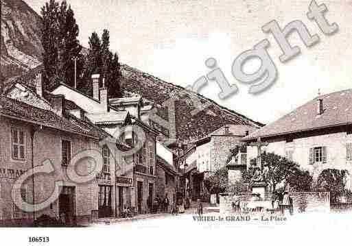 Ville de VIRIEULEGRAND, carte postale ancienne