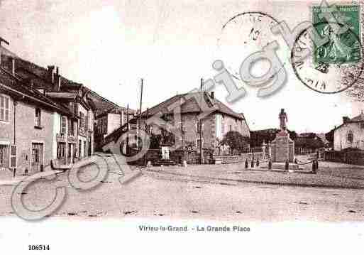 Ville de VIRIEULEGRAND, carte postale ancienne