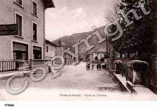 Ville de VIRIEULEGRAND, carte postale ancienne