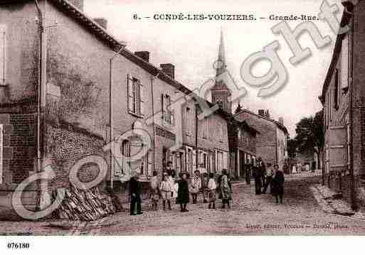 Ville de VOUZIERS, carte postale ancienne